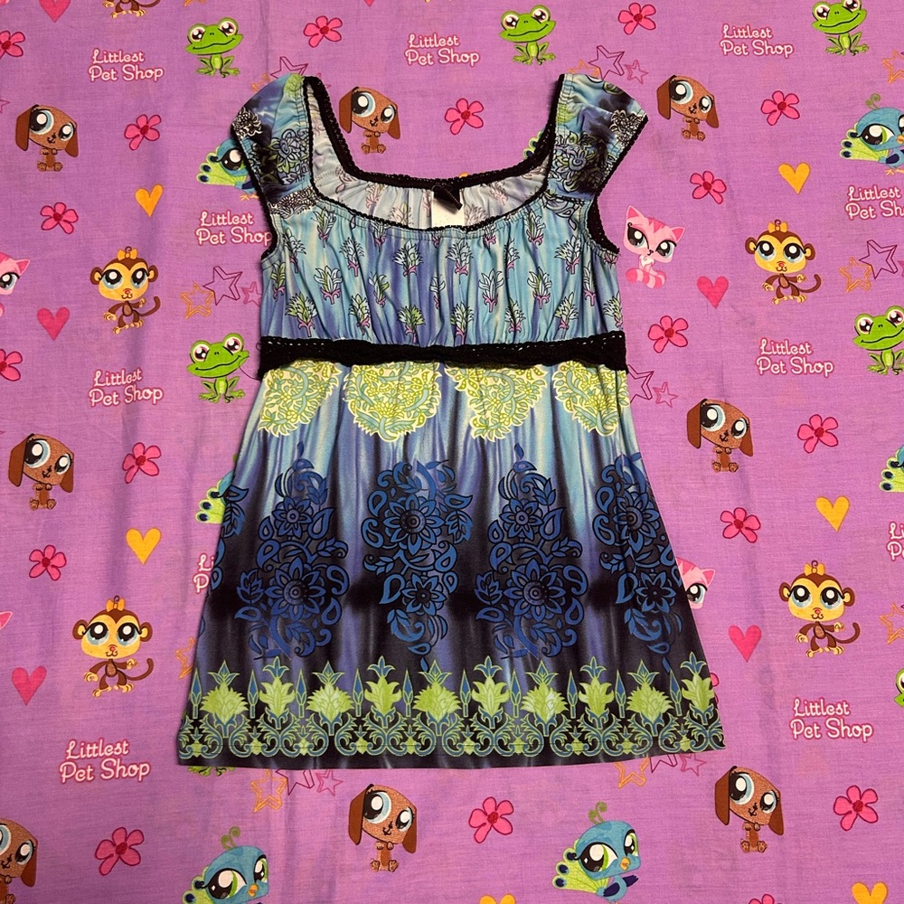 Vintage wrapper blouse